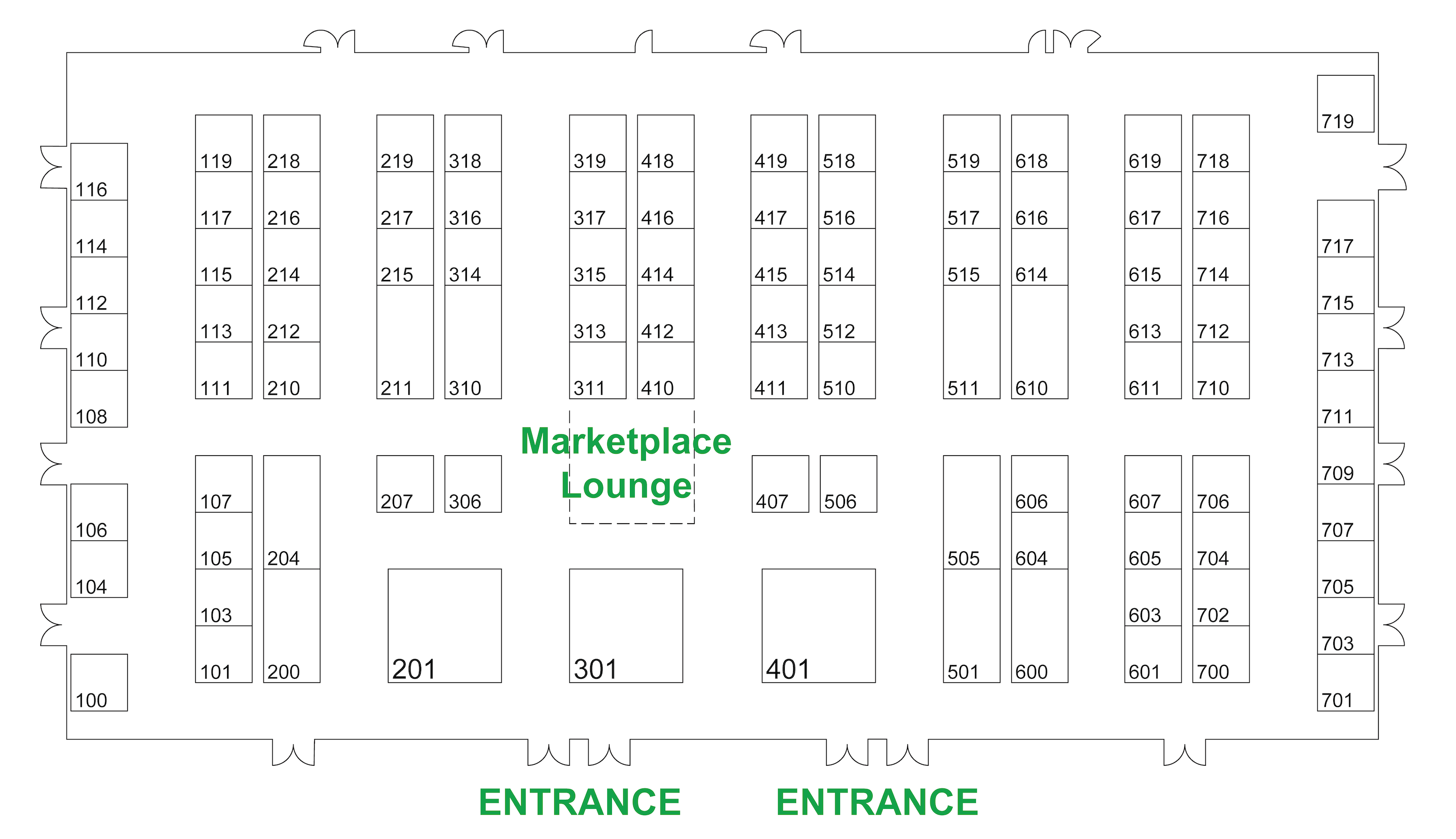 Marketplace 2026 Floor Plan